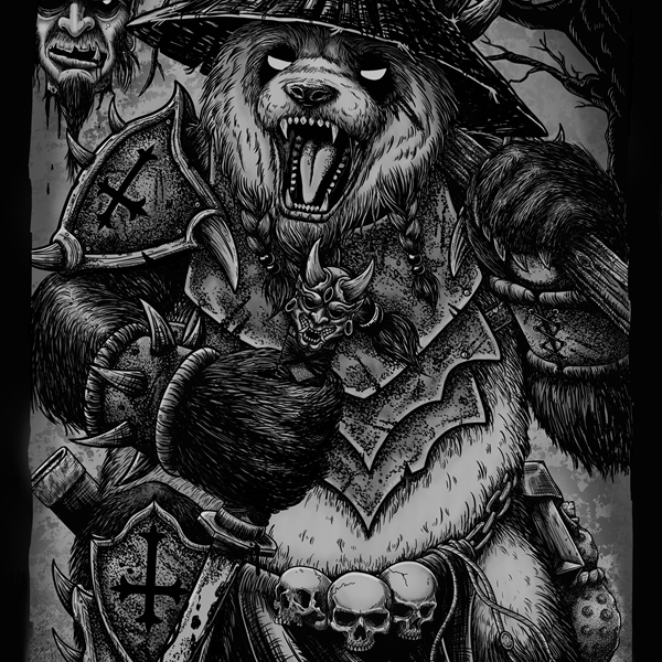 Samurai Panda